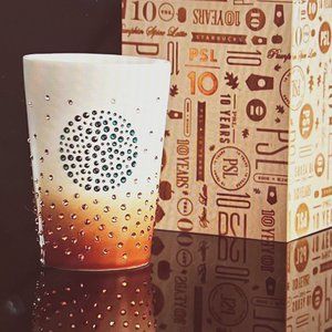 Starbucks Swarovski PSL 10th Anniversary Ceramic Mug #545/600